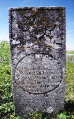 Alexander McCormick memorial stone