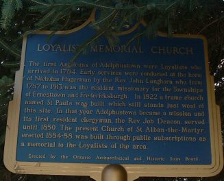 The Memorial Church Plaque