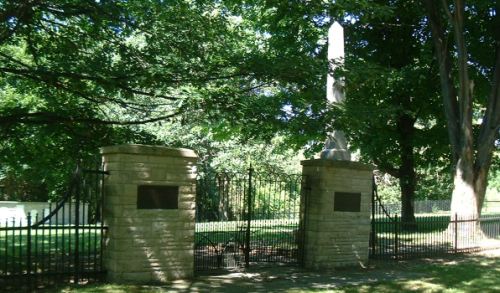The Gateposts at the Adolphustown Cemetery