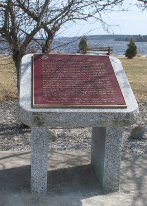 The Birchtown plaque
