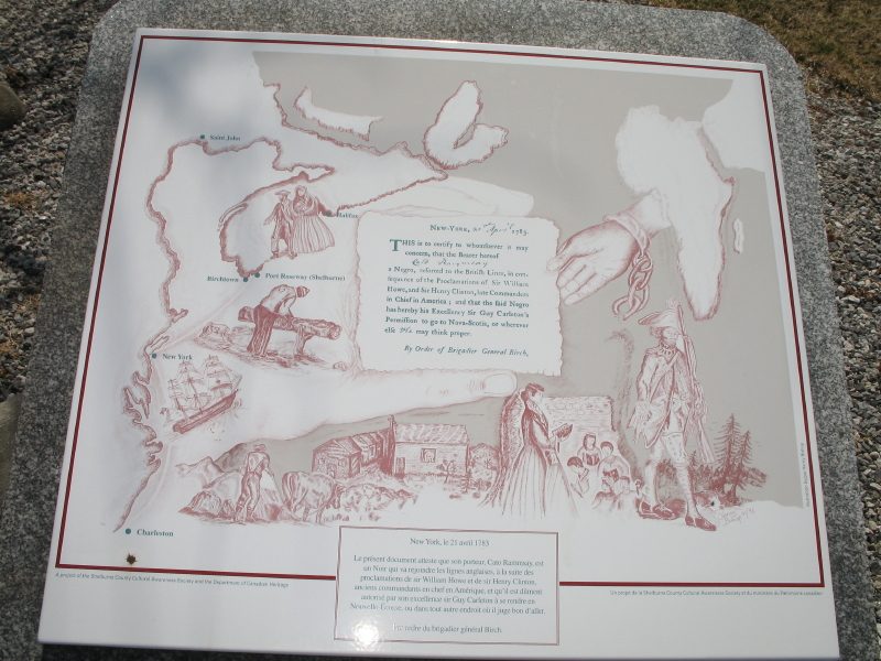 the second marker, showing a map