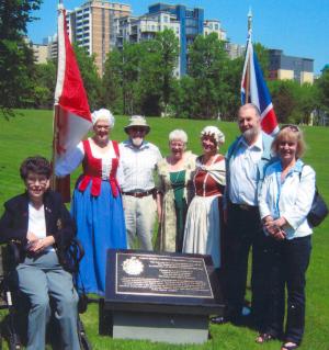 Edmonton plaque
