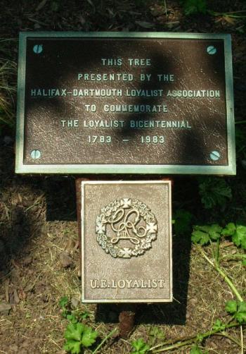 Bicentennial Commemorative Plaque in the Halifax Public Gardens