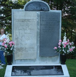 Ascot Cemetery 'Stacey' marker