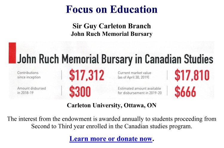 John Ruch Memorial Bursary
