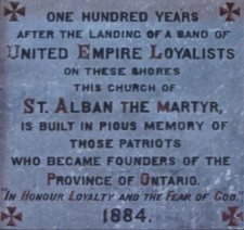 St. Alban's Memorial Plaque