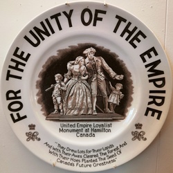 Vancouver Branch Commemorative Plate (“For the Unity of the Empire”)
