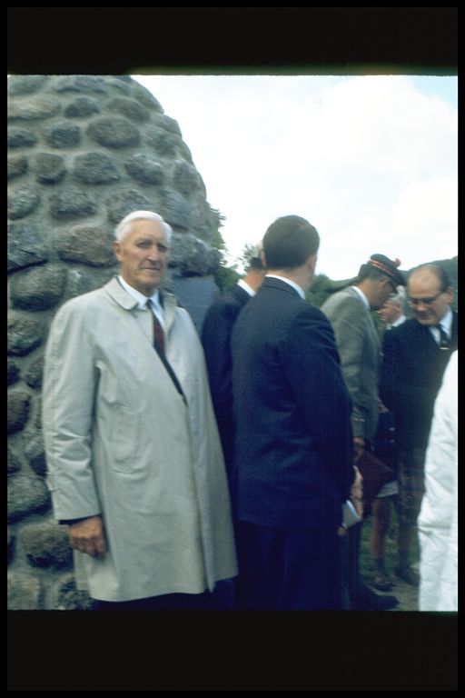 Norman Lockhart by the Cairn