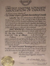 Sir Guy Carleton Branch charter