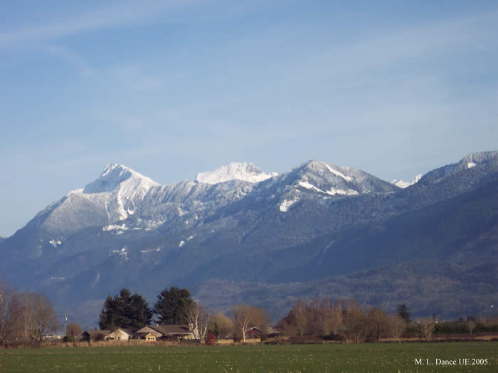 Chilliwack's mountain backdrop