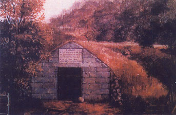 Sir John Johnson's Vault - Mont St. Gregoire 1885