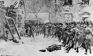 Withstanding the Attack of Arnold’s Men at the Second Barrier