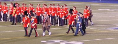 Prince Charles reviews The Royal Regiment of Canada