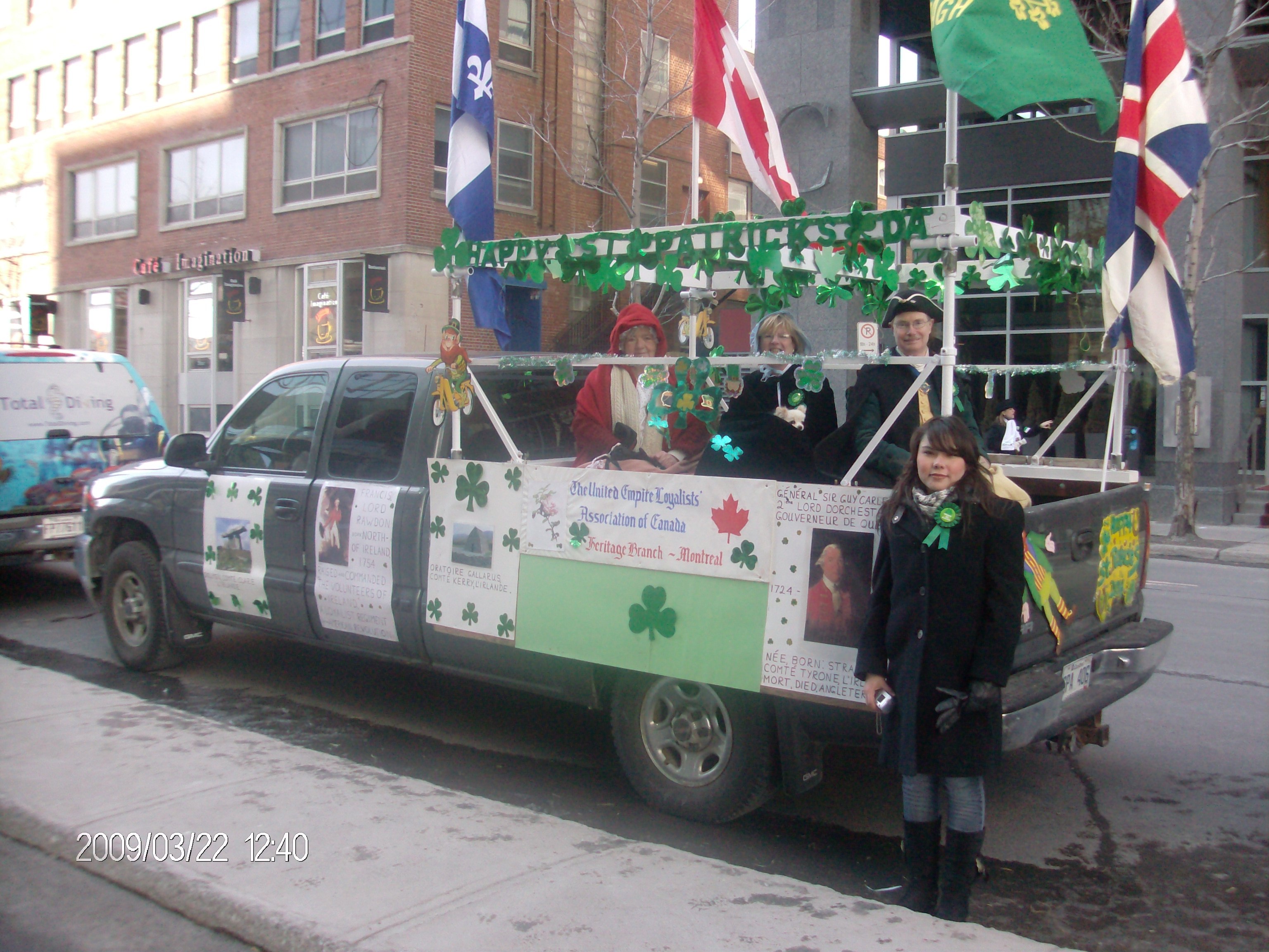 Heritage Branch prepares for the parade