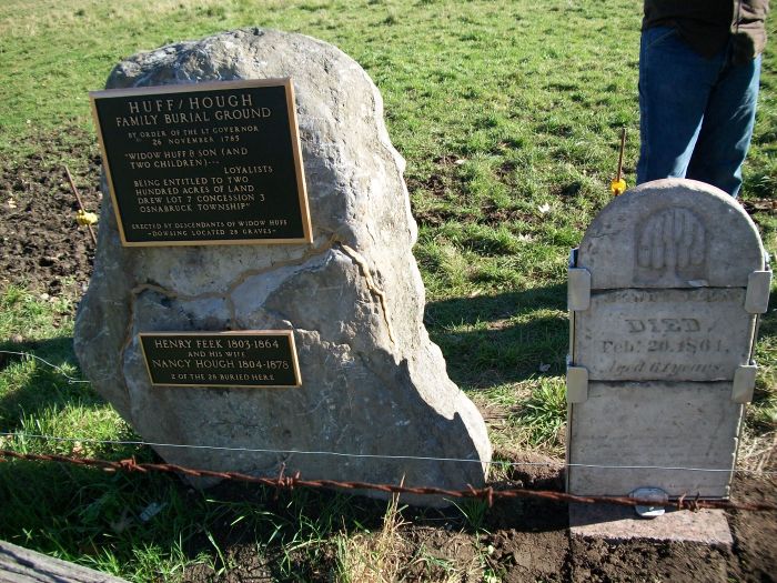 Burial Ground for Family of James Hough UE